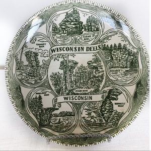 Vintage Wisconsin Dells Collectors Plate